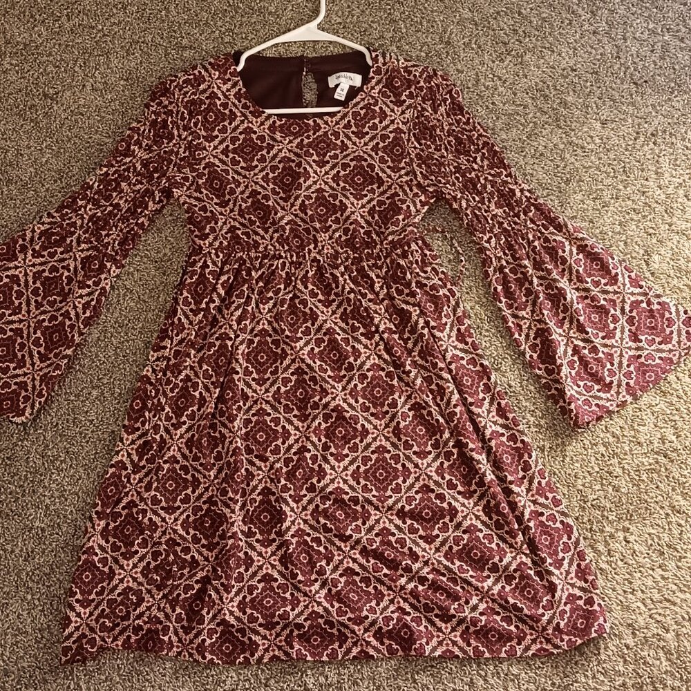 Speechless kids flared sleeves dress